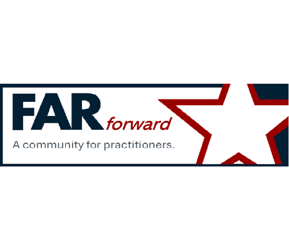 FAR Forward Blue and Red Star Banner