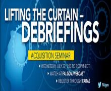 Lifting the Curtain: Debriefings Lifting the Curtain: Debriefings