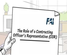 The Role of a Contracting Officer's Representative (COR)
